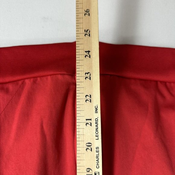 Vintage Y2K Nike Athletic Track Jacket Women Size Large Red Active Training - Picture 7 of 8